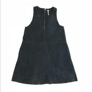 Free People Retro Love Suede Mini Dress